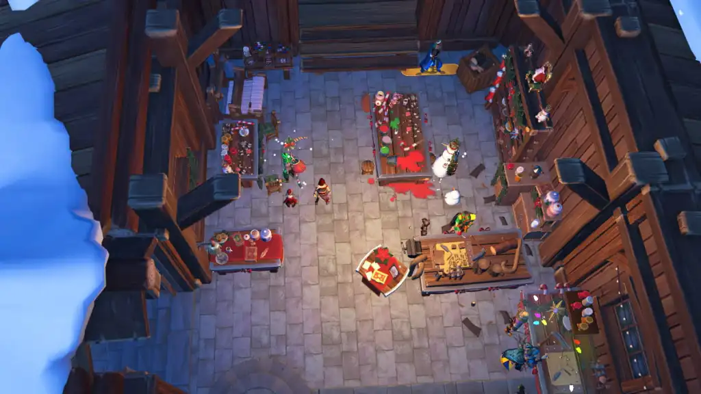 Runescape Christmas Village workbenches