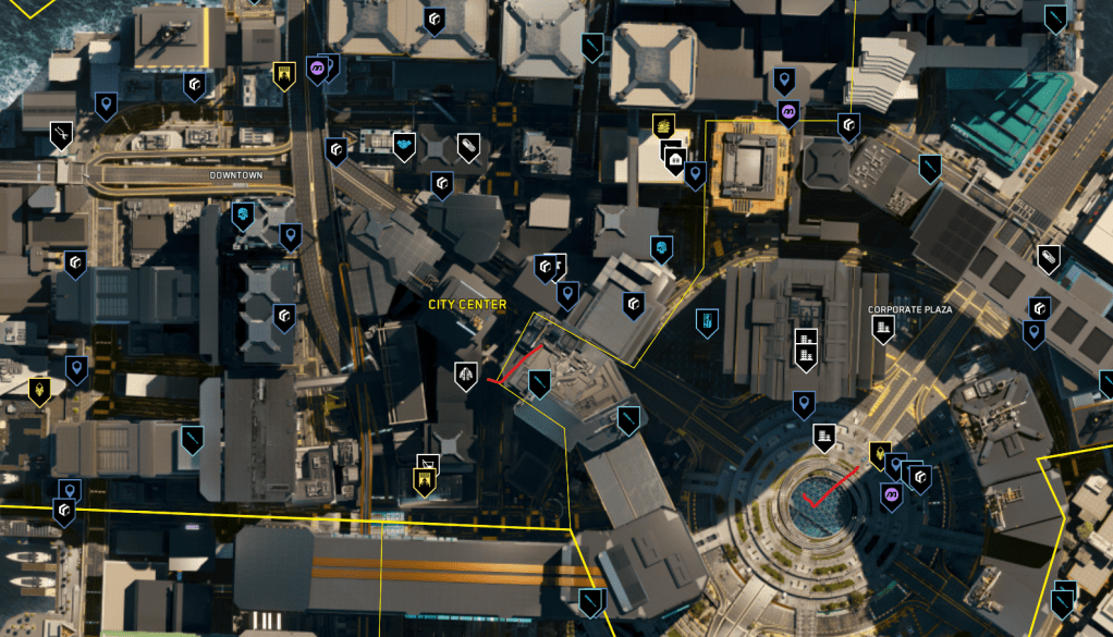 An image of Cyberpunk 2077 Balatro Treasure Hunt location