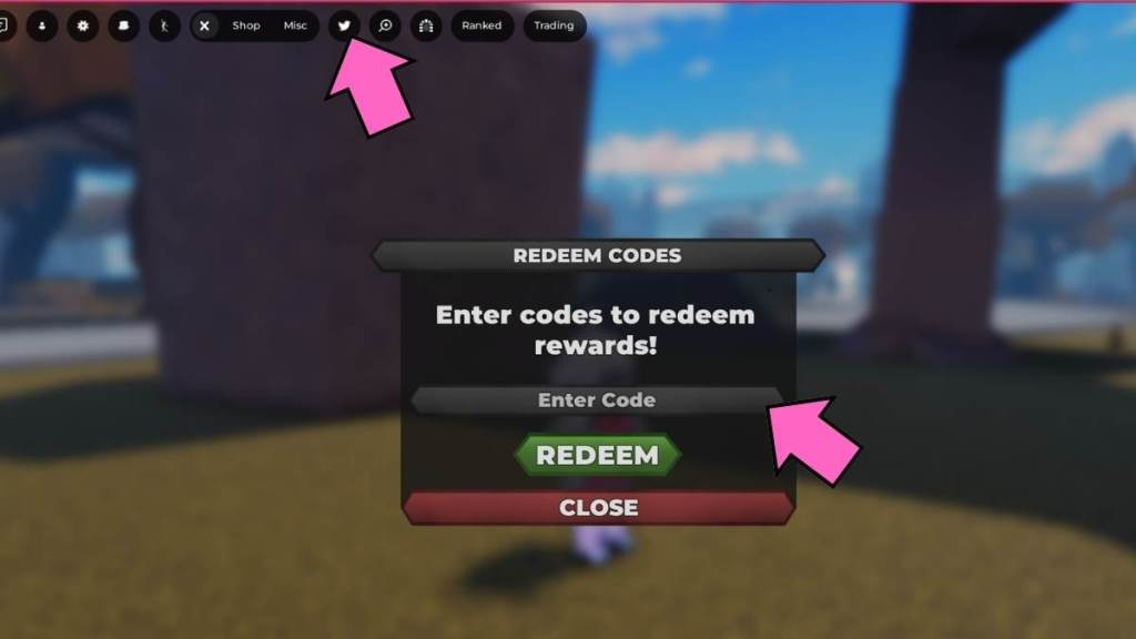 How to redeem codes in Unlimited Battlegrounds