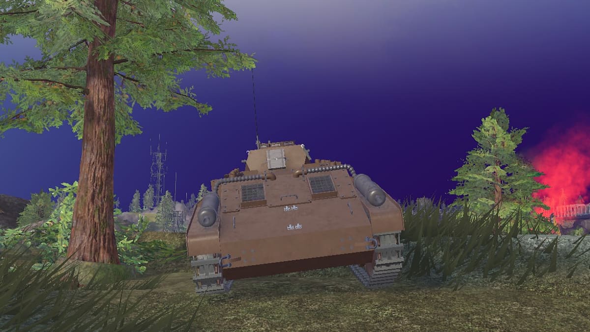 Cursed Tank Simulator featured image.