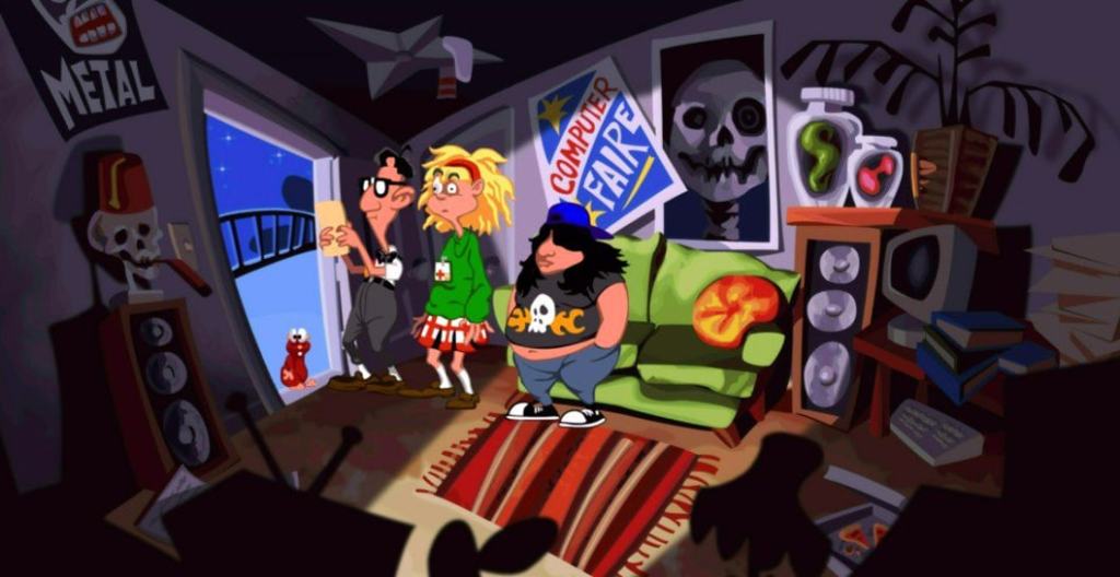 The cast of day of the tentacle