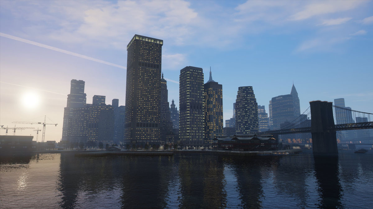 Screenshot from the GTA 5 Liberty City Preservation project.