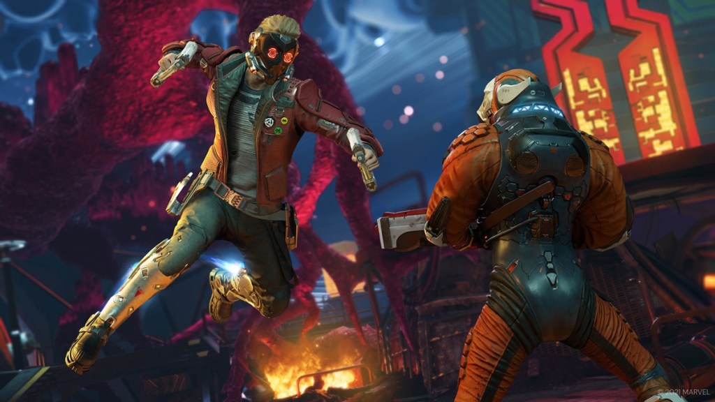 Marvel's Guardians of the Galaxy is a superb superhero game