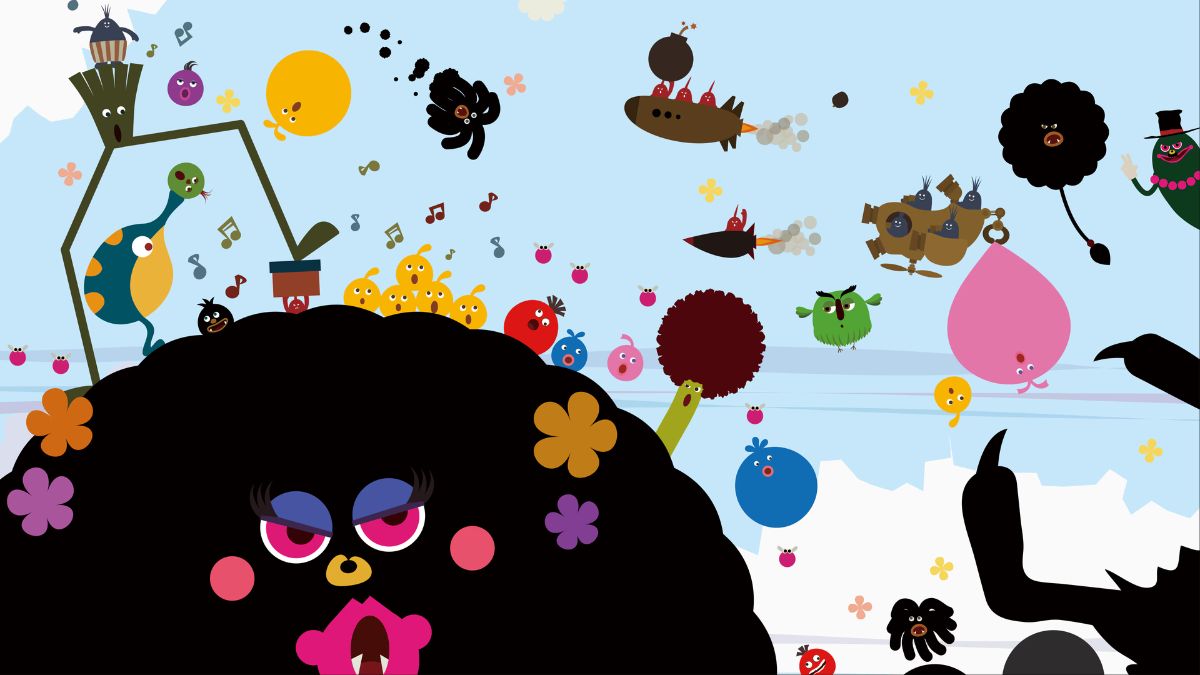 Official promotional art of LocoRoco 2 on the PlayStation Store.