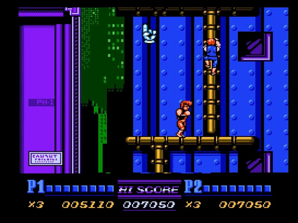 Double Dragon 2 player