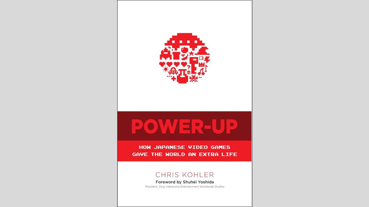 Power Up cover, a book by Chris Kohler on the history of gaming. 