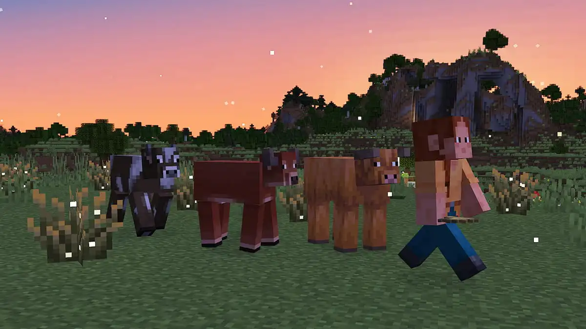 Cow variants in Minecraft