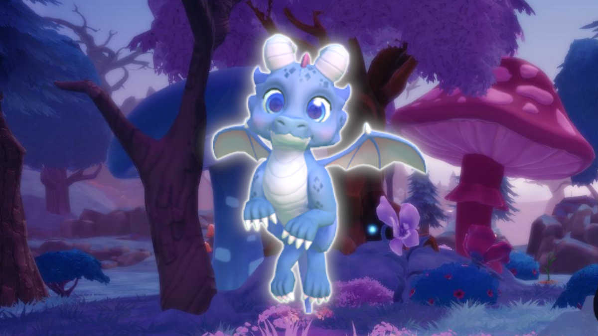 Baby Dragon in Disney Dreamlight Valley