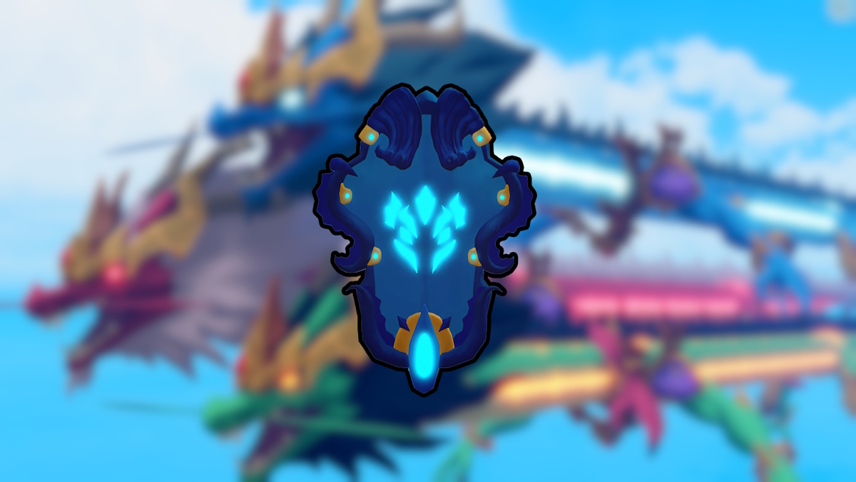 The Mythical blue Leviathan Shield