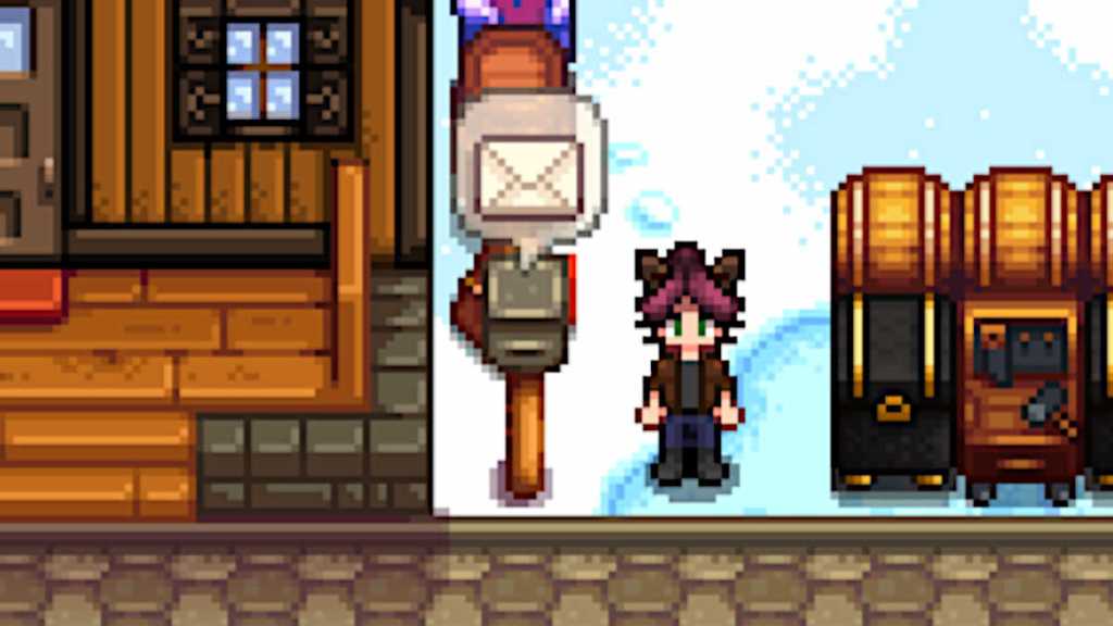 Mailbox in Stardew Valley