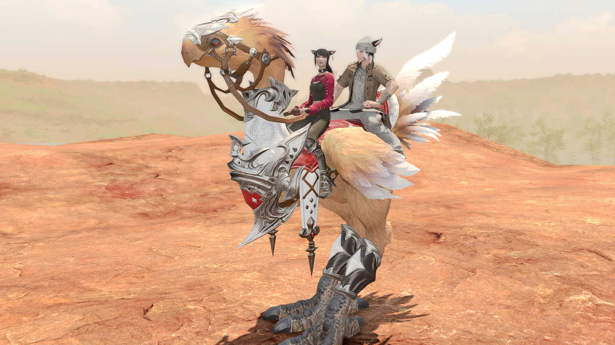 Draught Chocobo mount in FFXIV