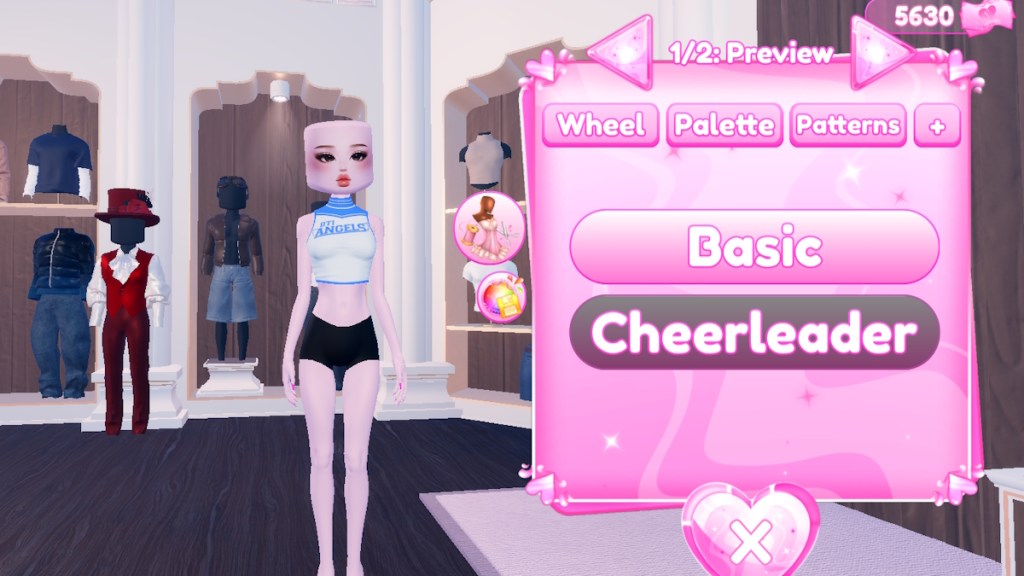 The cheerleader top toggle in DTI