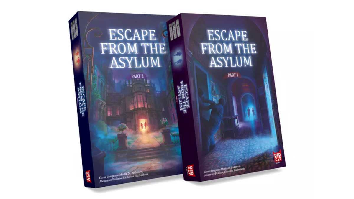 Escape from the Asylum board game