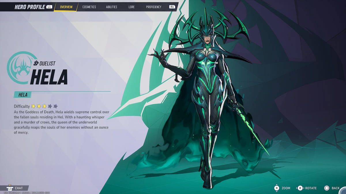 Hela in Marvel Rivals