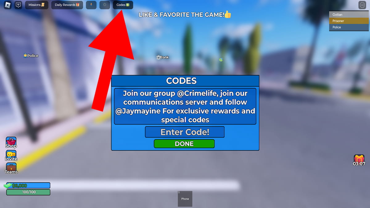 How to redeem Hood Life codes. 