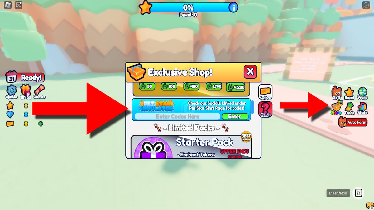 How to redeem Pet Star Simulator codes. 