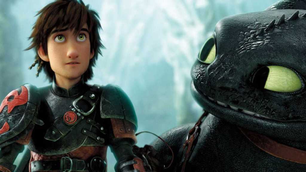 Hiccup and Toothless in How to Train Your Dragon 2