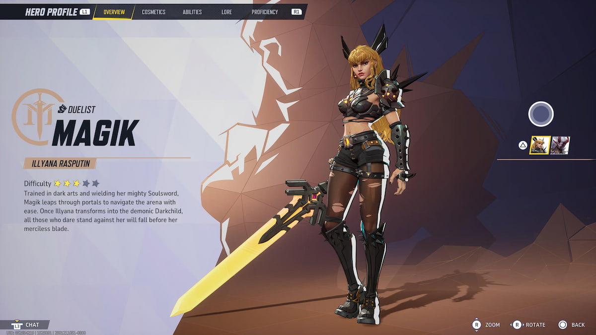 Magik in Marvel Rivals