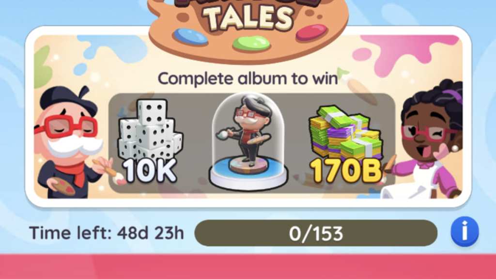 Monopoly GO Artful Tales album