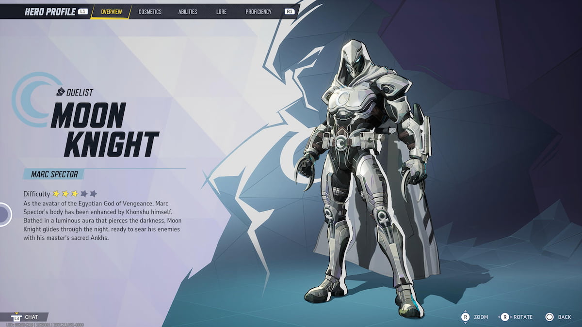 Moon Knight in Marvel Rivals