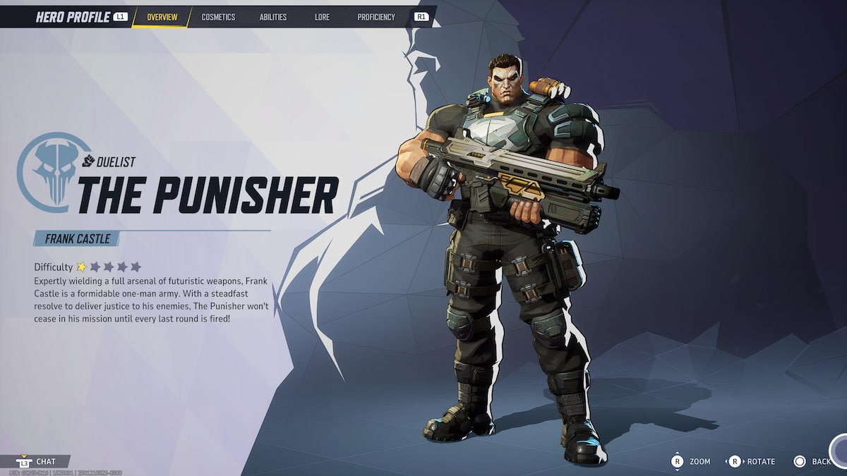 The Punisher in Marvel Rivals