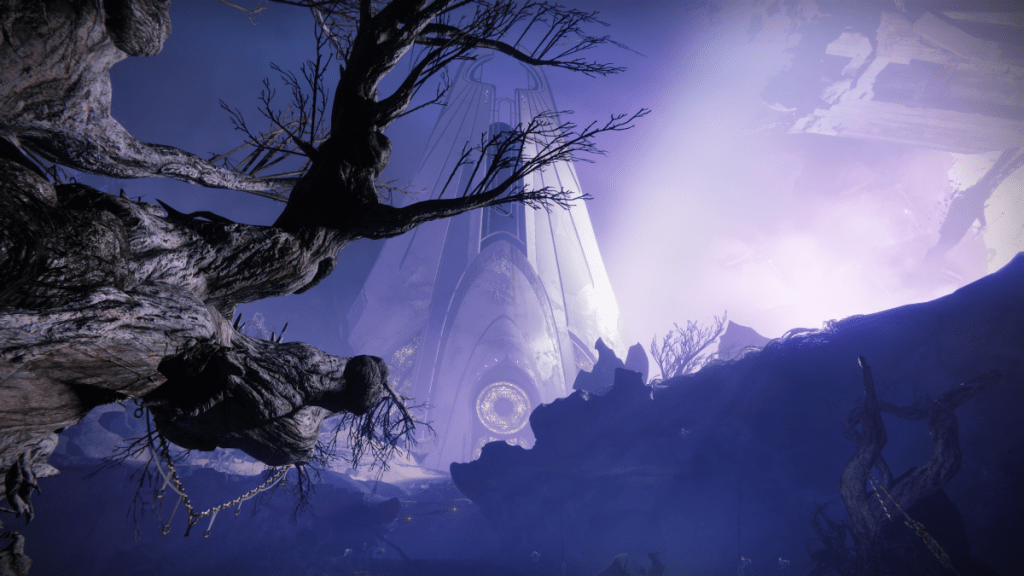 View of Kell's Fall at beginning of the Destiny 2 Exotic mission.