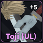 Toji V2 (Unleashed) sword in Verse Piece Roblox experience