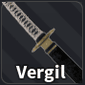 Vergil sword in Verse Piece Roblox experience