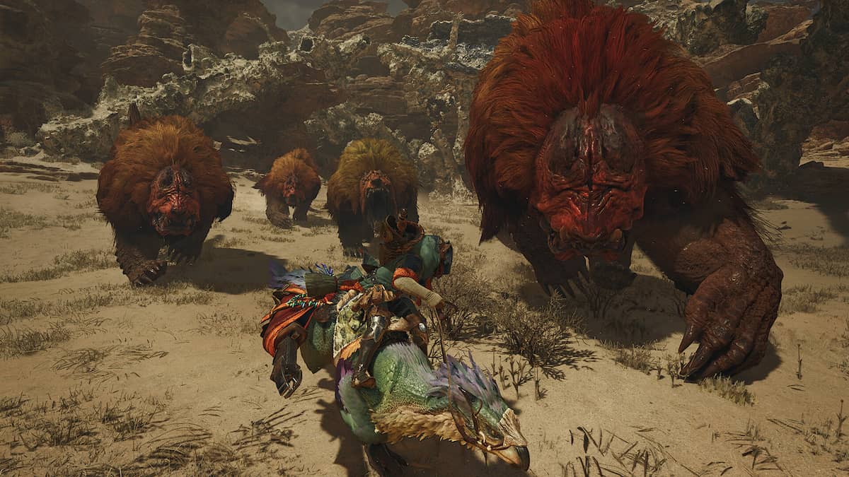 Doshaguma in Monster Hunter Wilds