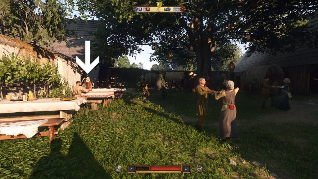 The location of Doubravka's mother in Kingdom Come Deliverance 2.