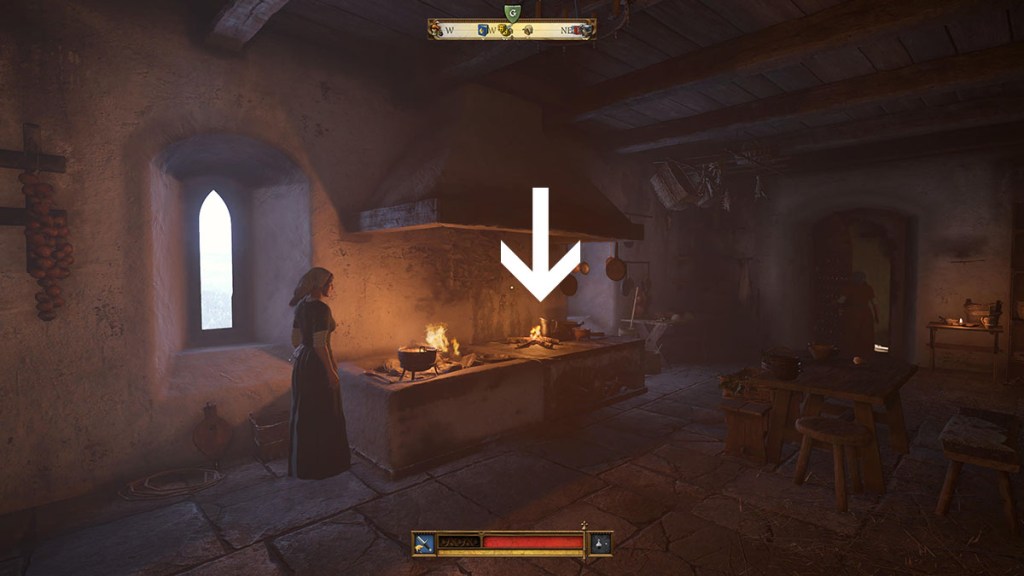 The second Crone fireplace location.