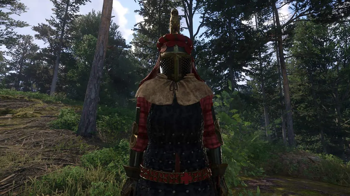 Wearing the Brunswick armor