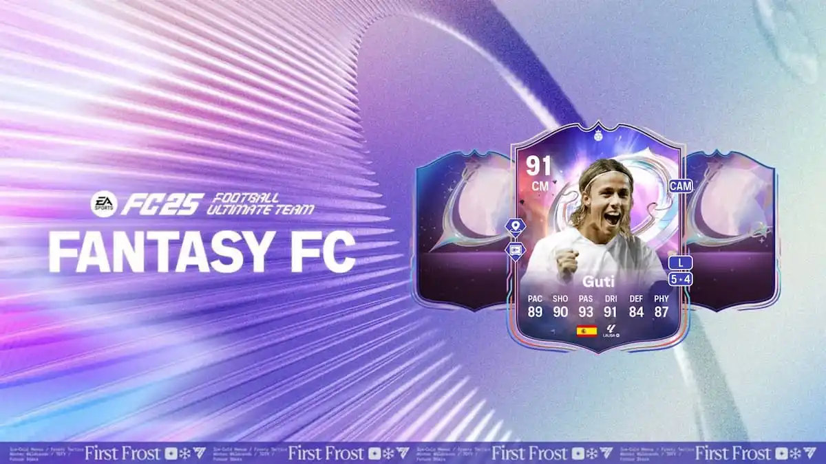 EA FC 25 Guti Fantasy FC SBC solutions