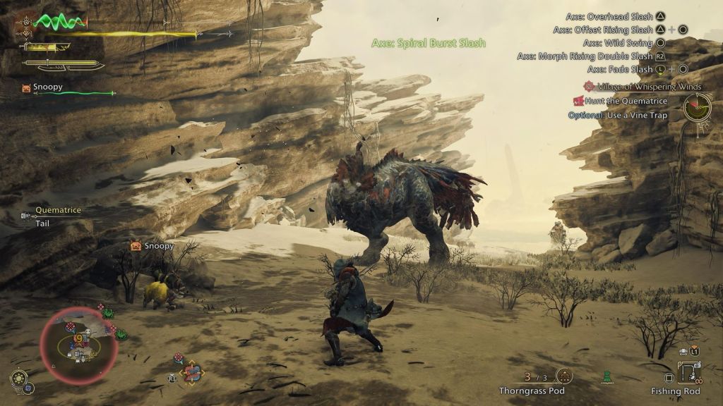 Monster Hunter Wilds trapping big monsters