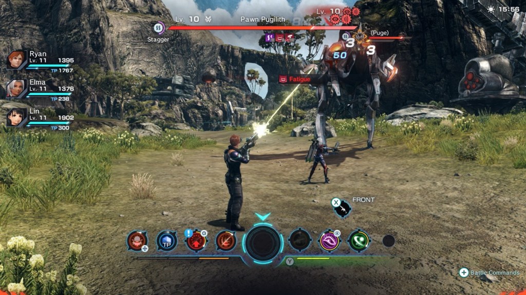 Xenoblade Chronicles X: Definitive Edition combat system