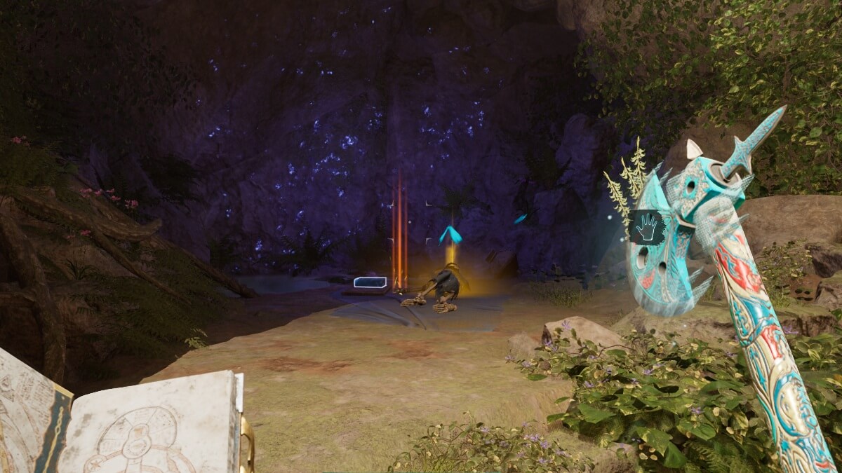 Screenshot of the Totem of Defiance Idol of Secret Hatred location.