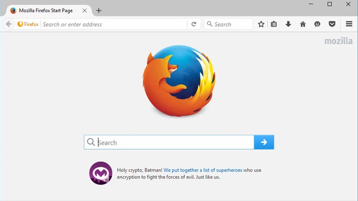 A page from Mozilla Firefox