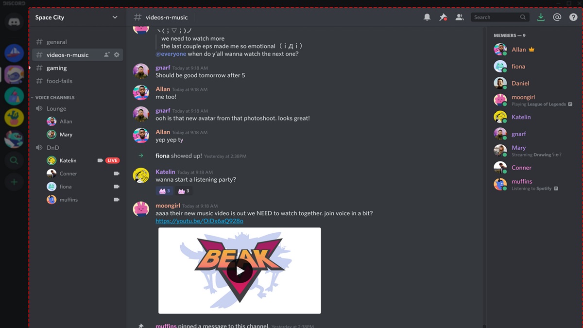 A server from DIscord