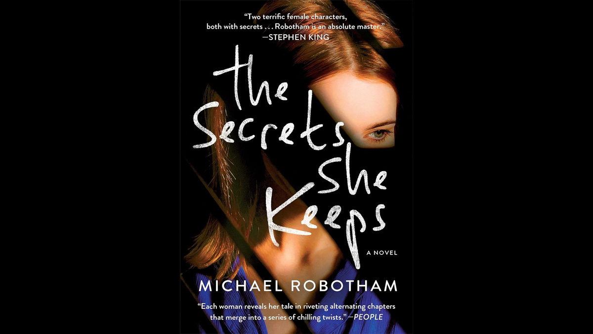 The cover to The Secrets she keeps