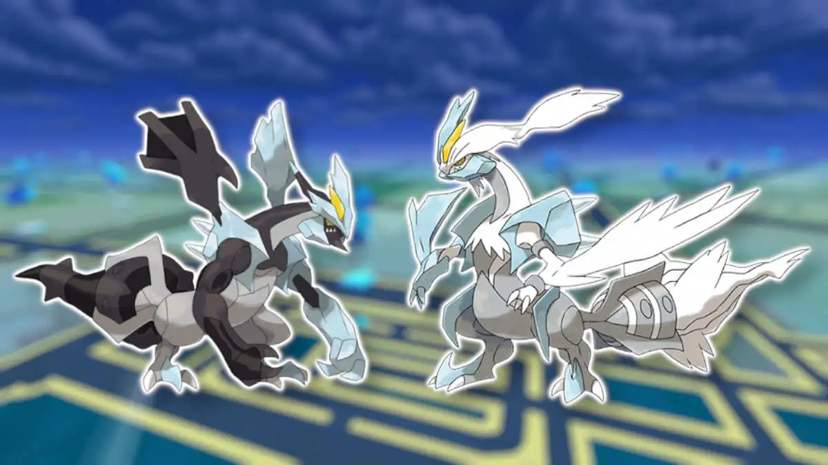 Black and White Kyurem in Pokémon GO