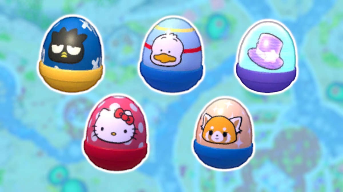 Character Gift Boxes in Hello Kitty Island Adventure