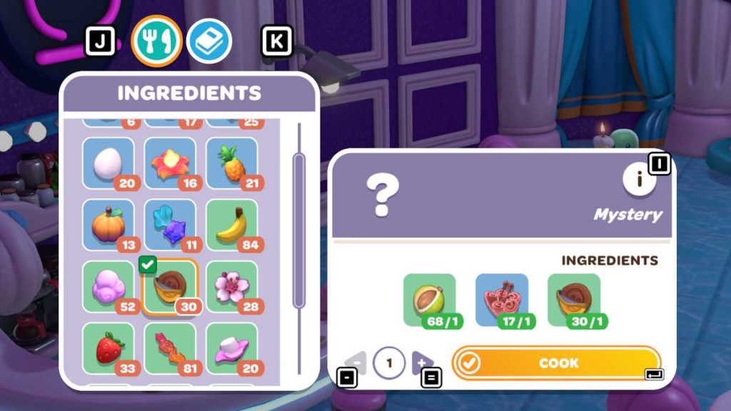 A recipes made at the Espresso Machine in Hello Kitty Island Adventure