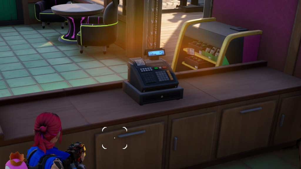 Fortnite cash register with gold bars