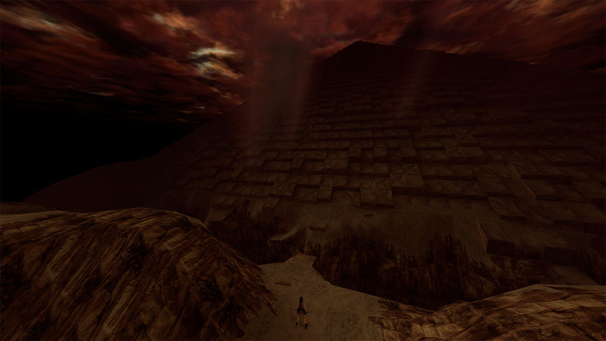 The Great Pyramid in Tomb Raider: The Last Revelation.