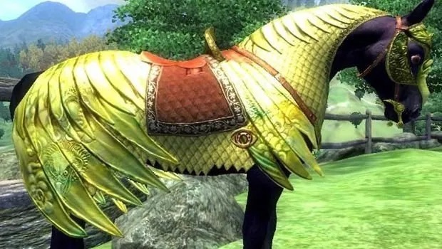 The infamous Horse armor from Oblivion.