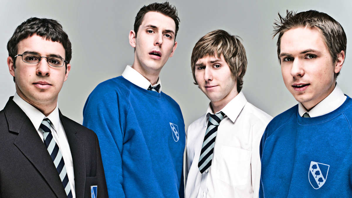 The main cast of The Inbetweeners