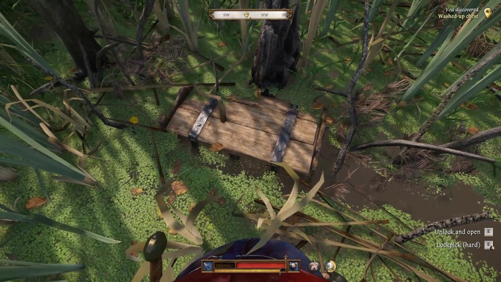 Kingdom Come Deliverance 2 - Vidlak Bandit's map treasure location - Washed-up chest