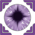 The icon for the Universal Absorption skill of the Purple Eyes Clan in Ninja Time Roblox experience