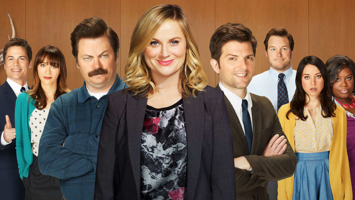 The cast of Parks and Recreation