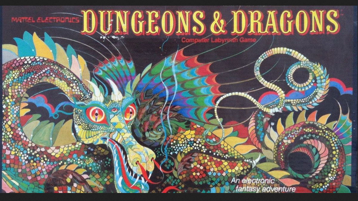 Dungeons and Dragons The Computer Labyrinth Game box art